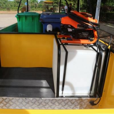 China energy & Sanitation Truck Garbage Truck Three Buckets Electric Cleaning Garbage Sorting Truck for sale