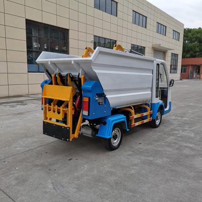 China Hotels Electric Hydraulic Brake Garbage Truck Waste Transport Truck Waste Collector Trucks For Sale for sale