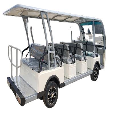 Cina 14 Seat Car Stage Spot Car Electric Sightseeing Car Custom 4950*1500*2050 Sightseeing Car Manufacturers in vendita