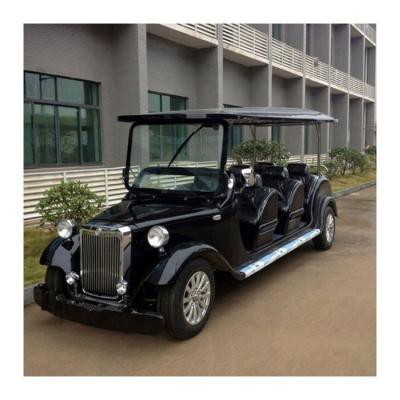 Cina Wholesale And Retail China Supplier Villa 8 Seat 48V Electric Club Trolley Tour Electric Classic Car in vendita