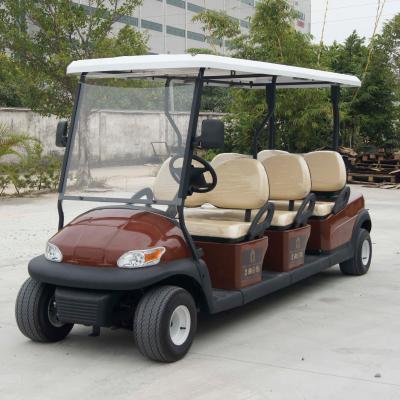 Cina 6 - Seat Club Golf Cart Watch RV Security Patrol Golf Course Tour Cars For Touring Resorts 4000*1200*1900mm in vendita