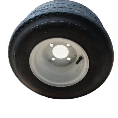 Cina Durable Figure Golf Tires 8 Inch Tire Plus Hub Manufacturer Provides Solid Right Tire Only For Golf Carts in vendita