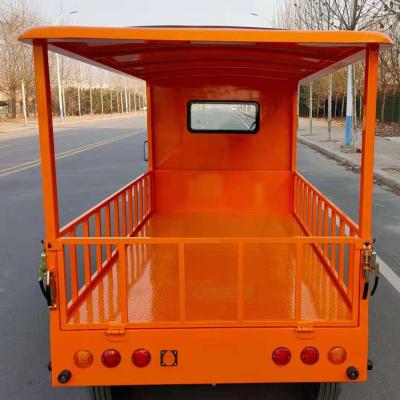 Cina City Delivery Partially Enclosed Electric Truck Carrier Light Cargo Transfer Vehicle in vendita