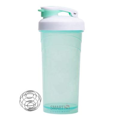 China 700ml small MOQ pp shaker bottle viable plastic shaker cup eco friendly products dropshipping for sale