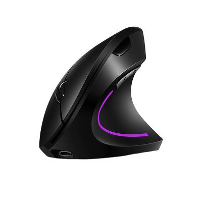 China 2.4GHz Optical Wireless Rechargeable Computer Mouse 2.4G Optical Wireless Rechargeable Computer Mouse PC Gaming Vertical Ergonomic Mouse for sale