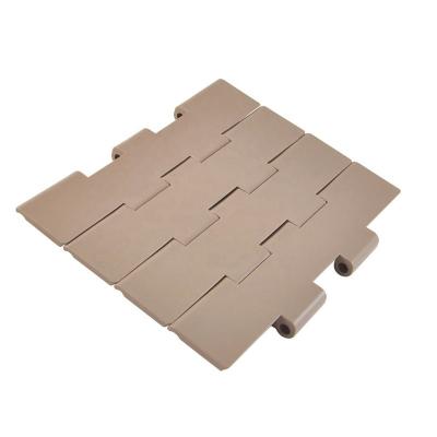 China food & Beverage Industry 821 Series Double Hinge Flat Surface Conveyor Chain Straight Running Plastic Slat Table Top Chain for sale