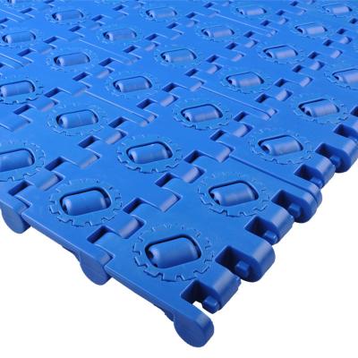 China Rubber Band Slitting Plastic Modular Belts RTB - Current Equipment Situation In Top Roller Pitch 62H8 ACETAL Conveyor Belt for sale