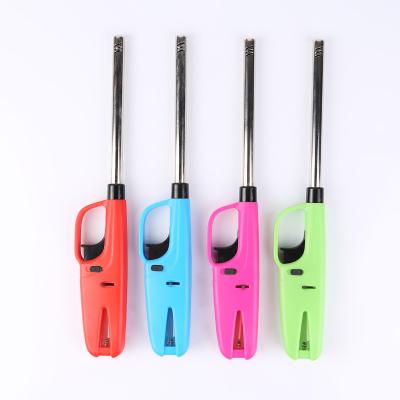 China Plastic Colorful Kitchen Barbecue Lighter OEM Gas Lighter Price HC-1021 Hot Selling for sale