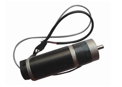 China Brush DC motor for planetary Motor wih encoder, phosphor bronze gear ,24VDC 65W for sale