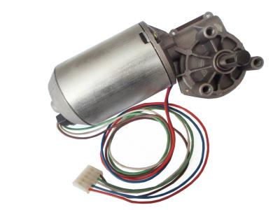 China Brush DC motor for garage Door Motor, zincification with encoder 24VDC 50W for sale