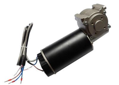 China Brush DC motor for sliding Door Motor, black with encoder 24VDC 100W for sale