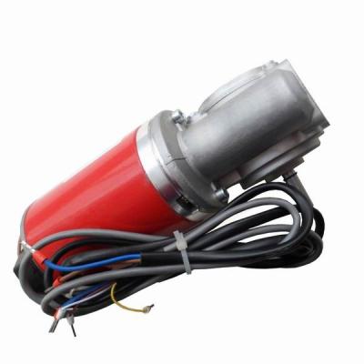 China Zwarte Automatische de Schuifdeurmotor van de omhulsel Permanente Magneet 24VDC 60W of 100W Geen Ladingssnelheid 200RPM Te koop