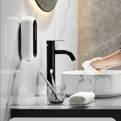 China Hot-selling Wall Mounted Automatic Foam Soap Dispenser Bathroom Hand Sensor Foam Soap Dispenser With 3M Sticker for sale