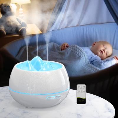 China Household Fragrance Aromatherapy Mist Humidifier Diffusers USB Power Remote Control Automatic Home Head 24 500ML for sale