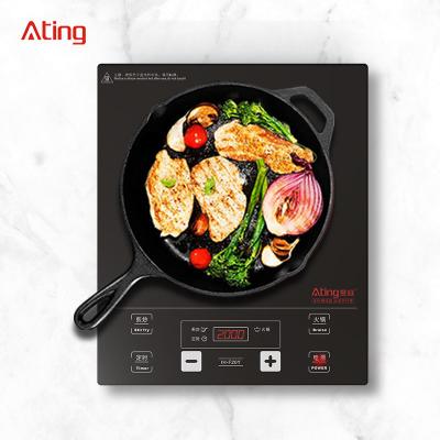 China Well-designed hotel ETL CE IH-F20Y cooktop 2000W 120v portable electric single burner induction cooker for sale