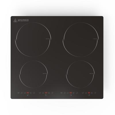 China Hotel Customized Household Built In Stove IH-64A 6400w CE CB 4 Burner Electric Induction Cooker for sale