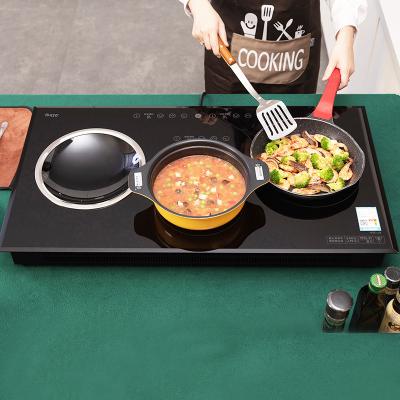 China Heat New Original CE Fast Three Burner Built In Wok 220V Electric Induction Cooktop Hot Plate for sale