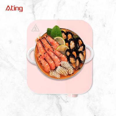 China New household small size pink induction stove1200W with button portable cooktop electric single induction cooker for sale