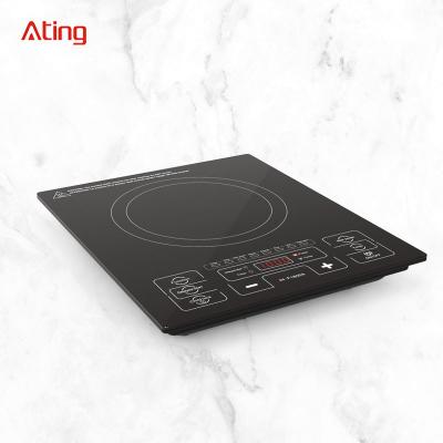 China Customized Fast Heat Design Household Electric Single Burner Table Burner Induction Cooker ETL 1800w 220v for sale