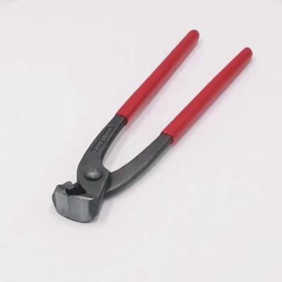 China Single Collar Crimper Driving Collar Pliers With Front And Side Ear Jaw Driven for sale