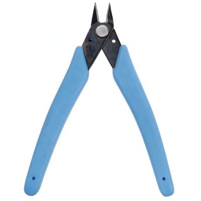 China Mini Diagonal Pliers Wire Cutter Multifuction Plier Anti-skid Rubber Cutter Mini Electronic Work Diagonal Pliers for sale