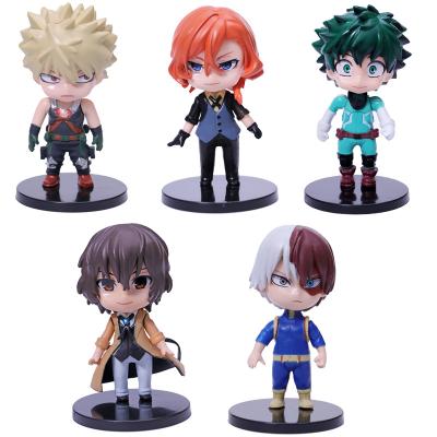 China Toy Newest Cartoon Toys Japanese Anime My Hero Academia Todoroki Shoto Action Number PVC Collectible Toys for sale