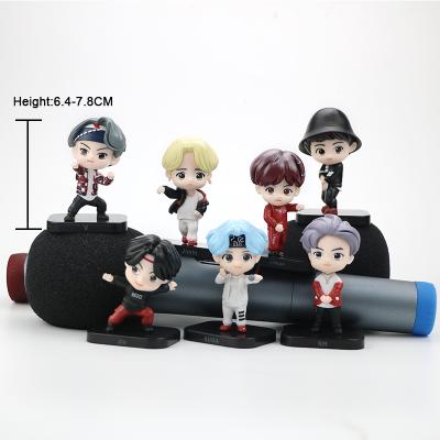 China Fashion plastic custom resin mini mold maker cute girly adult women bangtan boys kpop main chain accessories for sale