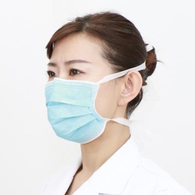 China 3 Layer Adult Disposable Medical Mask Tie-on for sale