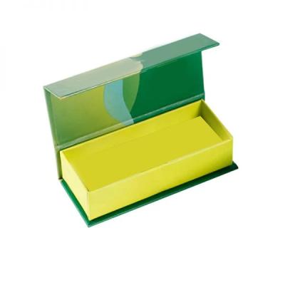 China Newest Recyclable Customized Magnetic Flip Cart Cartridge Packaging Box With EVA Foam Holder for sale