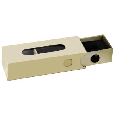 China Recyclable Rigid Installed Box For Concentrate Cartridge Packaging 1Ml With Clear Window And EVA Holder for sale