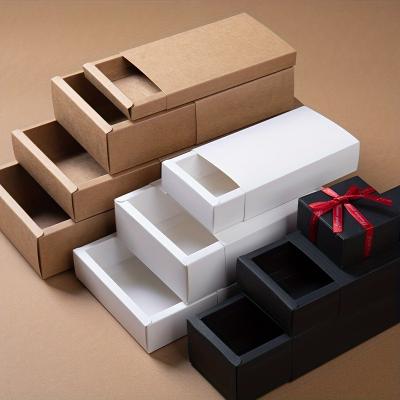 China Recyclable Small White Cardboard Gift Boxes Perfect For Food Packaging Gifts And Holiday Supplies for sale