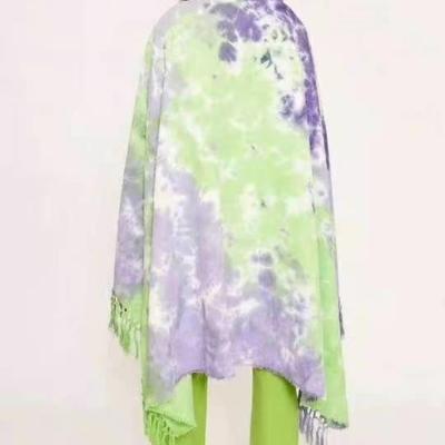 China Inexpensive water resistant tie dye anti-pilling fabric down the jacket fabric can be customized for sale