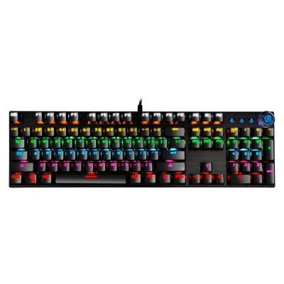 China 2021 hot selling wired radio punk led keyboard for laptop wireless keyboard for office for sale