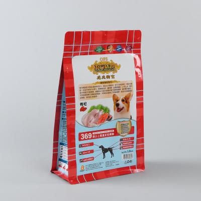 China Moisture Proof custom pet food bag  pp woven bags dog travel bag with food for sale