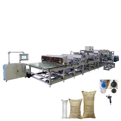 China Factory Liners Transparent Pocket Dunnage Airbags Making Machine For Inflatable Container for sale