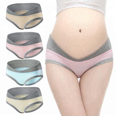 China 2001 Anti-Allergy Pregnant Women Underwear For Pregnant Women Plus Size Cotton Ladies Maternity Panties for sale