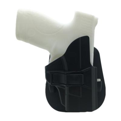 China Drop Offset Holsters S&W M&P Shield Holster Index Release RH Black Holster for sale