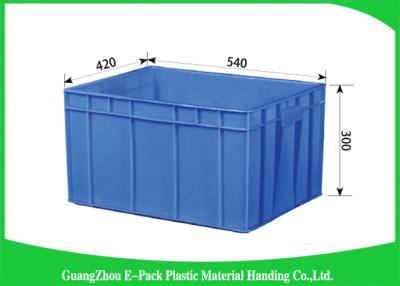 China Big Capacity Plastic Stackable Containers Transport Turnover Storage Non - Slip for sale