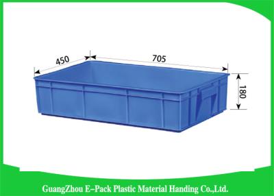 China Logistics Stackable Storage Bins Non - Slip , Industrial Stacking Storage Boxes for sale