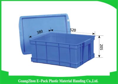 China Durable Plastic Stacking Boxes  , Plastic Stacking Storage Bins Environmental Protection for sale