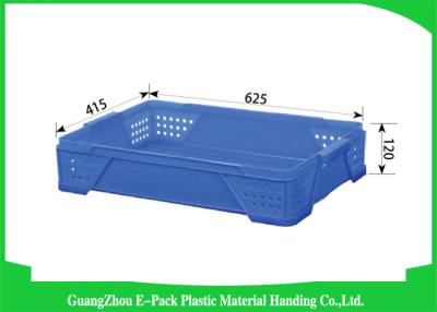 China Warehouse Large Plastic Storage Boxes , Space Saving Stackable Plastic Bins for sale