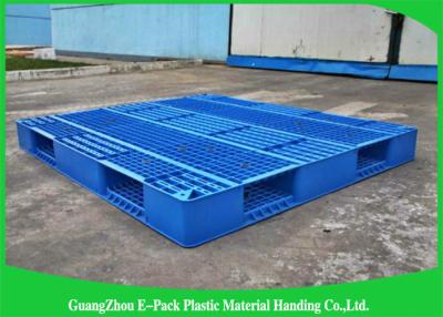 China Recyclable Single Mesh Deck Stackable Plastic Pallets 1200*1000mm for sale