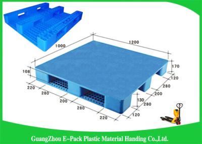 중국 저장소 물류관리 과중한 업무 플라스틱제 팰릿 양측 사이드 1200년 1000년 * 170 밀리미터 판매용