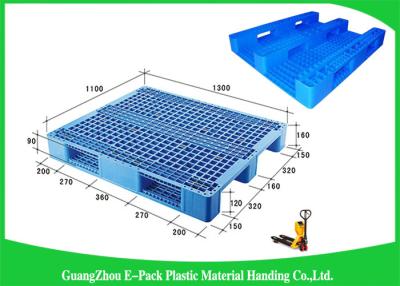 China Lüfteten Jungfrau HDPE Plastikeuropaletten 100% stapelbares für Lebensmittelindustrie zu verkaufen