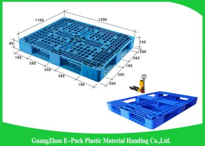 China Logistics Shipping Export  Plastic Euro Pallets Double Faced Standard Size Stackable for sale