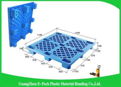 China Industrielles GLEITSCHUTZHDPE nistbare Kunststoffpaletten mit dauerhafter fester Plattform zu verkaufen