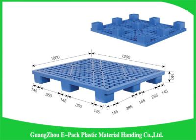 China Stackable Warehouse Rackable Plastic Pallets , Light Duty 40 X 48 Plastic Pallets for sale