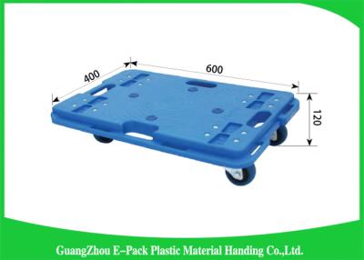 China Zorra empilhável da mobília de 4 rodas, Dolly For Platform Cart Transport movente resistente à venda