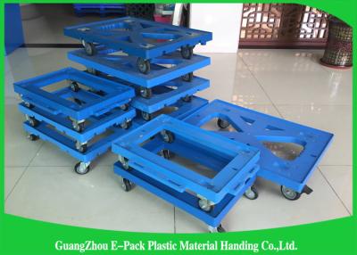 China Big Capacity Moving Equipment Dolly , Furniture 4 Wheel Moving Dolly Virgin PP Materials for sale