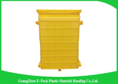 China Standard Size Warehouse Storage Bins Spare Parts Storage Easy Stacking PE Material for sale